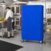 Thumbnail image #2 for Quantum 18 x 36 x 74 Inch Blue Nylon Wire Cart Cover with Velcro Flap