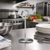Thumbnail image #2 for 4-Inch Chrome Wire Loop Number Stand with Round Swirl Base