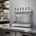 Thumbnail image #2 for Kronos 6-Faucet Wall-Mount Glycol-Cooled Draft Beer Tower with Integrated Drip Tray