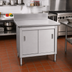 Thumbnail image #2 for Eagle Group 36-Inch x 30-Inch Knock Down Enclosed Work Table with Cabinet Kit and Sliding Doors