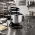 Thumbnail image #2 for KitchenAid Commercial 8-Quart Countertop Bowl-Lift Stand Mixer with Power Hub, Onyx Black