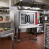 Thumbnail image #2 for Vulcan VC4GC Single Deck Standard Depth Gas Convection Oven with Computer Controls and 5-Rack Capacity