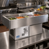 Thumbnail image #2 for Atlas Metal RMX-5 5-Pan Cold Food Drop-In Unit with Remote Refrigeration