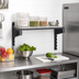 Thumbnail image #2 for Cambro Camshelving Elevation Series Wall-Mounted Vented Shelf Kit, 24-Inch Wide x 14-Inch Deep, Brushed Graphite