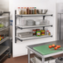 Thumbnail image #2 for Cambro Camshelving Elevation Series 24-Inch Deep x 42-Inch Long Wall-Mounted Vented Add-On Shelf Kit