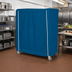 Thumbnail image #2 for Metro Mariner Blue Nylon Cart Cover for 36 x 24 x 74 Inch Queen Mary & Banquet Cart