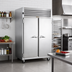 Thumbnail image #2 for Traulsen Dealer's Choice G Series 2-Section Reach-In Freezer with Half-Height Solid Doors