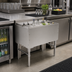 Thumbnail image #2 for Slim-Line 30-Inch x 18-Inch Underbar Insulated Stainless Steel Ice Bin/Cocktail Unit with 10-Circuit Cold Plate