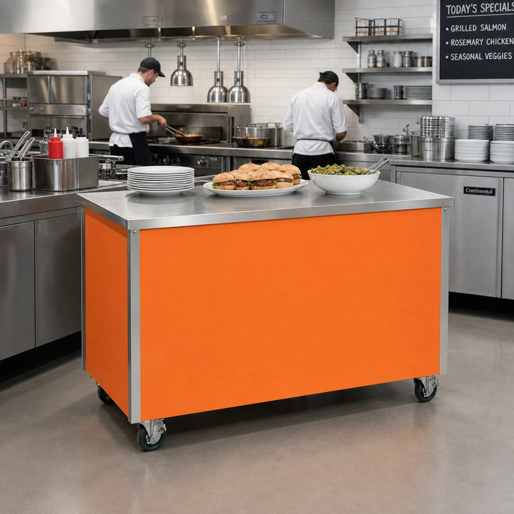 Product image #2 for 4-Series Signature Server® 28 x 28 x 30-Inch Utility Serving Counter with Stainless Steel Top