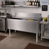 Thumbnail image #2 for Glastender IBB-48 Underbar Stainless Steel Ice Bin with Sliding Cover, 48
