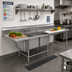 Thumbnail image #2 for Spec-Master FNP2840-2-18R-48TL Two-Compartment Prep Sink with 18
