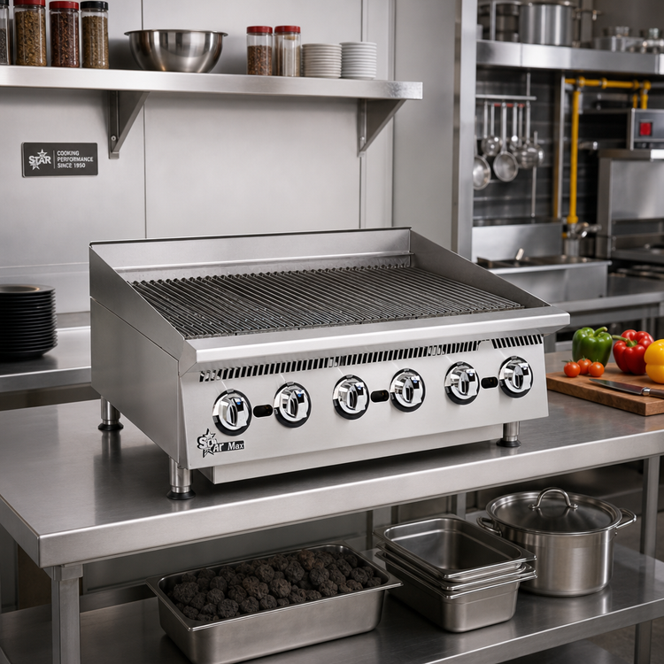 Product image #2 for Star Ultra-Max 36-Inch Lava Rock Gas Charbroiler