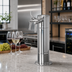 Thumbnail image #2 for Finnesse Countertop Air-Cooled Dual Faucet Wine Font, 4-Inch Diameter x 16-1/2-Inch H, Polished 304 Stainless Steel