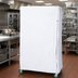 Thumbnail image #2 for Quantum Wire Cart Cover for 24 x 72 x 74 Inch Carts, White 400 Denier Nylon with Velcro Flap