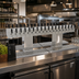 Thumbnail image #2 for Glastender Double-Sided 2-Column Countertop Draft Dispensing Tower, 36 Faucets, Glycol-Cooled, Mirror Finish