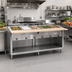 Thumbnail image #2 for Thurmaduke G-5-CBSS 5-Well Full-Size Gas Standard Dry Heat Steam Table