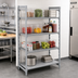 Thumbnail image #3 for Cambro Camshelving Premium 4-Shelf Stationary Starter Unit, 24 x 54 x 64 Inch, 3 Vented + 1 Solid Shelves