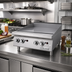 Thumbnail image #2 for Garland 24-Inch Countertop Heavy-Duty Gas Griddle with Snap-Action Thermostatic Controls and Smooth Steel Plate, 56,000 BTU