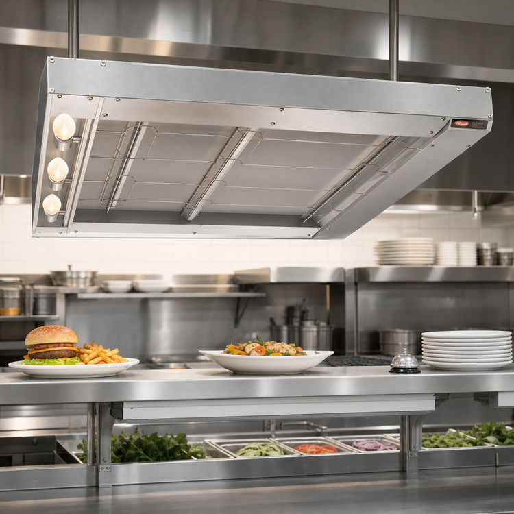 Product image #2 for Hatco Glo-Ray 36-Inch Unlighted Infrared Strip Heater with Metal Heating Rod, Aluminum, 1 kW