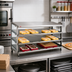 Thumbnail image #2 for Countertop Pass-Thru Pizza Warmer with Triple Slant Shelves, 48 x 24 Inches