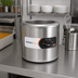 Thumbnail image #2 for Nemco 7 Quart Countertop Round Cooker/Warmer, 220V, Stainless Steel