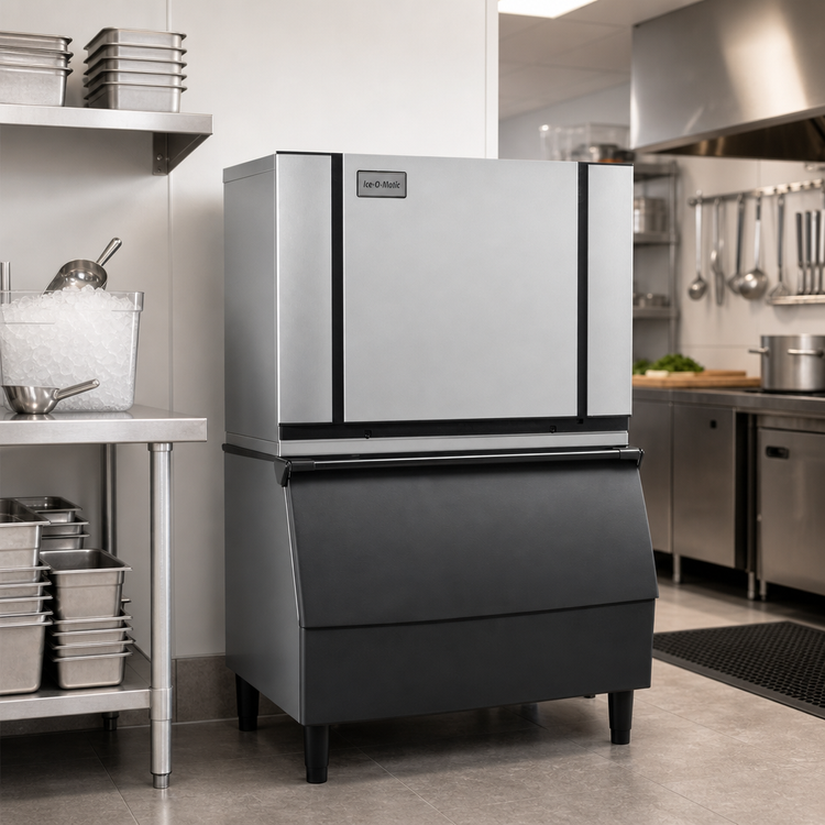 Product image #3 for Ice-O-Matic Elevation Series™ CIM0530FW90 Modular Full Cube Ice Maker, 30-Inch Wide, Water-Cooled