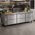 Thumbnail image #2 for Garland Polar Cuisine 90-Inch Three-Section Remote Refrigerator Drawer Base