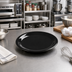 Thumbnail image #3 for Sierrus™ 6-1/2 Inch Round Wide Rim Melamine Pie Plate, Black