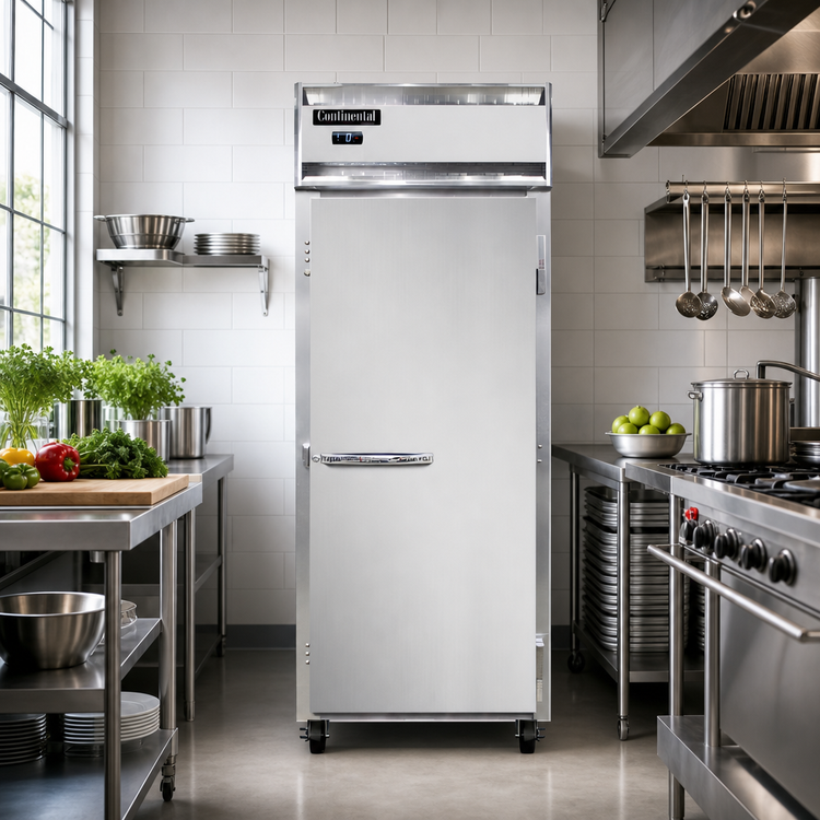 Product image #2 for Continental Refrigerator 1FEN One-Section Extra-Wide Reach-in Freezer