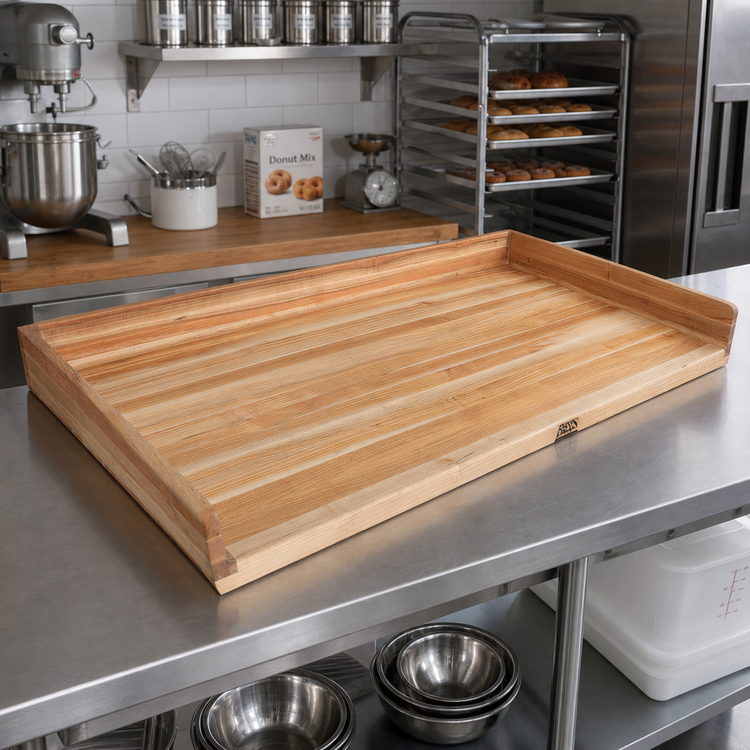 Product image #2 for BK Resources 48-Inch x 30-Inch Hard Maple Bakers Table Replacement Top