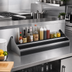 Thumbnail image #2 for Krowne Royal Series Double Built-In Speed Rail, 54 Inch x 10 Inch, Stainless Steel