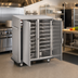 Thumbnail image #2 for FWE Mobile Insulated Heated Holding Cabinet with 2 Doors, Humi-Temp Heat System and Universal Tray Slides
