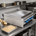Thumbnail image #2 for Comstock-Castle EG36-PPG Countertop Gas Potato Pancake Griddle, 36-Inch Wide x 24-Inch Deep Surface, 75,000 BTU