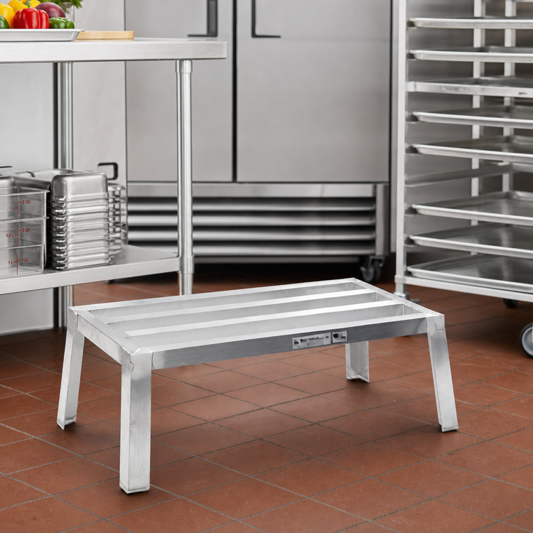 Product image #2 for Eagle Group Nesting Aluminum Dunnage Rack, 36 x 24 x 12 Inches, 3,200 lb Capacity