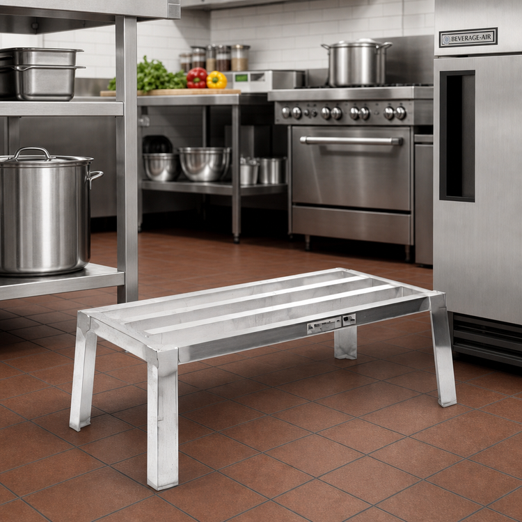 Product image #2 for Eagle Group Nesting Aluminum Dunnage Rack, 36 x 24 x 12 Inches, 3,200 lb Capacity