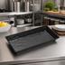 Thumbnail image #2 for American Metalcraft Black Faux Slate Rectangular Melamine Serving Tray, 21 x 13 x 2 Inches