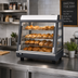 Thumbnail image #2 for BakeMax Titan Series 27-Inch Countertop Heated Display Case, Full/Self-Service