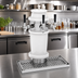 Thumbnail image #2 for Glastender Roman 2-Faucet Mirror Finish Glycol-Cooled Draft Dispensing Tower