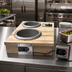 Thumbnail image #2 for Nemco 6161 11 Quart Drop-In Electric Wet Hot Food Well with 36-Inch Wired Remote Thermostatic Control