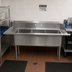Thumbnail image #2 for BK Resources 72-Inch Left-Side Three-Compartment Soiled Dish Table with Sink