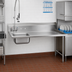 Thumbnail image #2 for Advance Tabco Special Value Left-Mount Straight-Soil Dish Table with Pre-Rinse Sink, 59 Inch, 16-Gauge 304 Stainless Steel