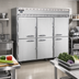 Thumbnail image #2 for Continental Refrigerator 3FENHD Extra-Wide Three-Section Reach-In Freezer with Half-Height Solid Doors