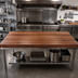 Thumbnail image #2 for Boos Block American Black Walnut Edge-Grain Kitchen Countertop with Varnique Finish, 132 x 36 x 2-1/4 Inches