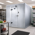 Thumbnail image #2 for AmeriKooler Outdoor Quick Ship 6' x 10' Walk-In Freezer with Floor and Remote R-448A Refrigeration