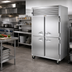 Thumbnail image #2 for Dealer's Choice G22000 Two-Section Reach-in Half-Height Solid Door Freezer