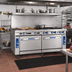 Thumbnail image #2 for Imperial Pro Series 72-Inch Commercial Gas Range with 3/4-Inch Griddle and Two Convection Ovens