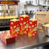 Thumbnail image #2 for Benchmark 32 oz. Red Popcorn Butter Bags, 1,000 per Case