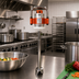 Thumbnail image #2 for Dynamic SMX750ES Single-Speed Immersion Blender with 24-Inch Stainless Steel Shaft, Detachable Bell, 60-Gallon Capacity, 115V