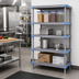 Thumbnail image #2 for Millenia Gray Solid Polymer Shelving Unit, 48