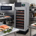 Thumbnail image #2 for Pesciugatore® Free-Standing Fish Curing Cabinet with Integrated pH System, 330 lb Capacity, 220V